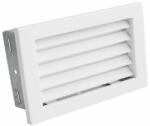 VENTLAB Rögzített Zsalus Szellőzőrács Fehér 240x170 Mm