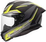 LS2 Cască integrală pentru motocicletă LS2 FF820 Rapid III Hyper, negru mat-galben (LS168200853-MASTER)