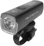 Velotech 1000 USB-ről tölthető első lámpa, alu házas, 1000 lumen, fekete