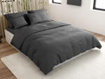  Pamut ágynemű LUX sötétszürke hotel zsebbel Ágyneműhuzat mérete: 70 x 90 cm | 140 x 220 cm
