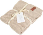 Cangaroo kötött babatakaró 80x100 cm - POPCORN - bézs