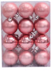 Artezan Karácsonyfadísz Gömb 5cm Rózsaszín 24db/doboz (ACB5-P-24)