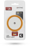 Entac Éjjeli Fény 0.5W Kör melegfehér Narancs (ENL-CC-0-5W-DSO)