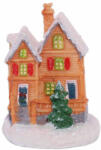 Artezan Artezán Karácsonyi Asztali Dekoráció LED, Világos barna Házikó 8.5*6.5*6cm (ACTTD-EUHLB-LED)