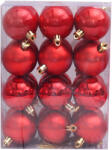 Artezan Karácsonyfadísz Gömb 5cm Piros 24db/doboz (ACB5-R-24)