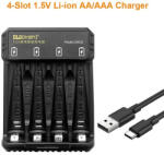 XTAR 1, 5V AAA mikro AA ceruza Li-ion akkumulátor töltő (AAA-AA-1-5V-Charger)