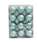 Artezan Karácsonyfadísz Gömb 5cm Világoskék 24db/doboz (ACB5-LB-24)
