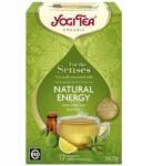 YOGI TEA Ceai alb natural energizant cu lămâie și bergamotă - 17 pliculețe