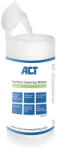 ACT Почистващи кърпи act ac9515 за клавиатури lcd монитори 100 бр (ewent-act-wip-ac9515)
