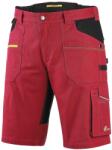 CXS Pantaloni scurți de lucru CXS STRETCH - Roșie / neagră | 64 (1060-027-260-64)