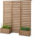 Tchibo - Flexibilis paraván növényládákkal - barna