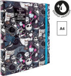  Colorino Füzetbox A/4 30 mm Gumis Tim Burton Fekete (R02291PTR)