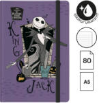  Colorino Notesz Gumis A/5 Vonalas 80 Lapos Tim Burton Lila (R02222PTR)