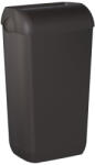 Mar Plast falra is szerelhető szemetes fedéllel 23 L fekete