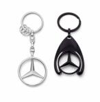 DEPOX Set de doua brelocuri de chei DEPOX®, editie de colectie, metal, argintiu (0311)