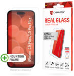Displex Стъклен протектор за екран Displex Real Glass (2D) за iPhone 15 Plus/15 Pro Max (22437)