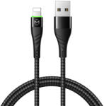 Xmart Lightning кабел Xmart Flash Series, 1.2м, Черен (10478)