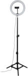 Xmart 10″ LED Ринг лампа Xmart RL-T120, В комплект с Трипод и Стойка за смартфон (12253)