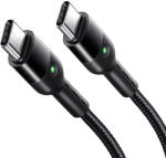 Xmart USB-C към USB-C кабел Xmart Spiral, до 1.8м, Черен (20576)