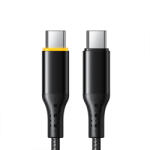 Xmart USB-C към USB-C PD кабел Xmart Nest Series, 5A, 100W, 1.2м, Черен (21338)