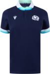 Macron Дамска футболна фланелка Macron Scotland Rugby Home Cotton Shirt 2024 Womens - Blue