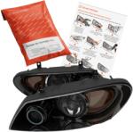 Solar Systems Lámpa sötétítő fólia Világos fekete 30x100cm Reflektor Applikációs Lapát Szett (Folia do przyciemnienia lamp jasna czarna)