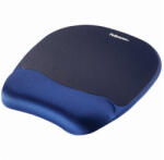Fellowes Egérpad csuklótámasszal, memoryhab töltésű, Fellowes® Memory Foam, zafírkék - papirx