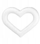 Styromax Dekorációs Szív hungarocell keret 105x90x18mm karika szívecske (4006166135620)