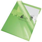 Esselte Genotherm `L` A4, 150 micron víztiszta felület Esselte Luxus zöld