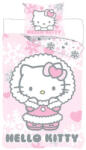  Hello Kitty Cozy Winter gyerek, ovis ágyneműhuzat 100×135 cm, 40×60 cm (BRM024076) - oliviashop