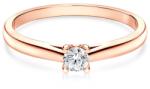 SAVICKI Inel de logodnă SAVICKI: aur roz, diamant - savicki - 3 218,00 RON