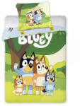 Bluey Family Snuggle ágyneműhuzat 140×200cm, 70×90 cm (BRM023543) - oliviashop
