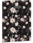 Ars Una Flowery black A/4 gumis dosszié (50213740) - grapa