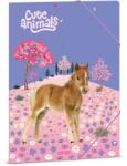 Ars Una Cute Animals-Horse A/4 gumis dosszié (50215263) - grapa