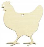 Kreatywne Myślenie Fa dekoráció Tyúk 5cm Húsvét