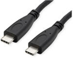 Roline Kábel USB 3.2 Gen 2 USB-C - USB-C, M/M, 10Gbit/s, PD, 20V5A - 100W, Emark-al, Video Support, 1m, fekete (11_02_9057_10)