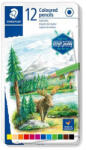STAEDTLER Színes ceruza készlet, hatszögletű, STAEDTLER® "metallic 146M", 12 különböző metál szín
