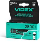 Videx Lítium-ion akkumulátor Videx 18650-P 2800mAh védődobozzal 1 db (18650)