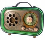 Meier Vintage rádió Retro 3 sávos Fm/am/sw Usb/tf Bluetooth Akku18650 1200mAh Led (Meier Downey Infloo)