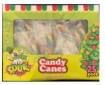  Savanyú cukorpálca nyalóka 25db Candy Canes Mini Sour Candy Canes 125g