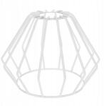 LEDLUX Fém drót lámpabúra E27-es lámpákhoz Loft Gyémánt (Klosz do LX1030 BIAŁY)