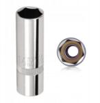 Toptul Vékonyfalú Dugókulcs Gyújtógyertyákhoz 1/2 16 MM 6-SZÖGLETŰ Mágneses (BAAV1616)