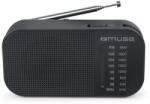 Muse Rádió, hordozható, "M-025R", fekete