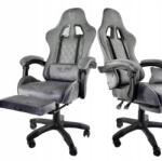 Prototype Gamer forgószék XL Poker Pro Grey Alcantara (POKER-ALCANTARA-PRO)