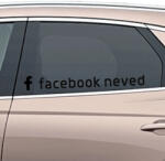 matrica. shop Egyedi facebook szélvédő matrica