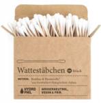 HYDROPHIL Higiéniai fültisztító pálcikák organikus bambusz pamutból 100db (4260397791226)