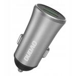 Dudao 3, 4A intelligens autós töltő 2x Usb ezüst (R6S silver) (R6S)