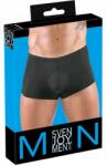Svenjoyment Férfi Boxer Alsó, Fekete, M-es Méret, Párnázott Elülső Résszel, Mikroszálas