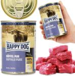 Happy Dog Nedves Kutyaeledel 400g Konzerv Étel Allergiásoknak 100% Hús Pamut Qs
