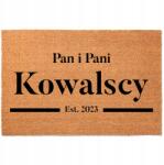 TabPrint Lábtörlő 40X60 Az Otthon Monogramja Belső Tér Személyre Szabott Sláger (WYCIERACZKA 40X60 TWOJE INICJAŁY KOKOSOWA)